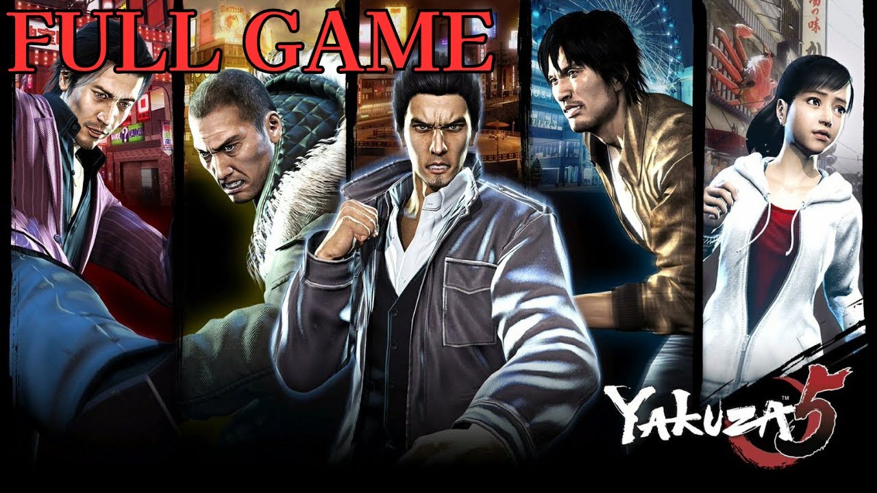 Yakuza 5: Remastered | FULL GAME - Part 1 [No Commentary]