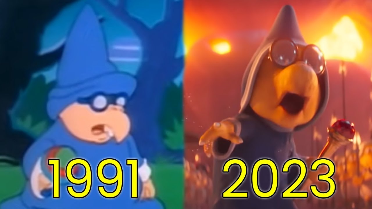 Evolution of Kamek in Super Mario Movies & TV (1991-2023)