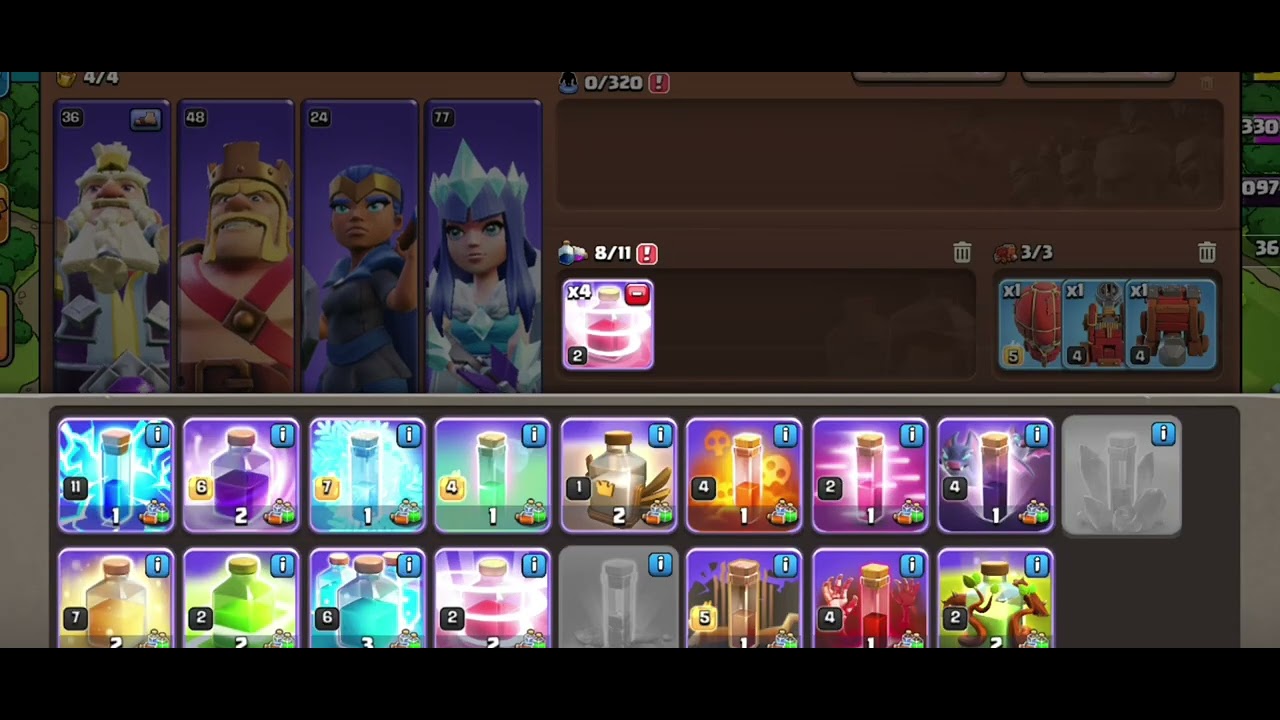 Home & Night Village Attacks 😱 | Skeleton + Bat Spell, Spiky Ball & 3⭐ PEKKA | Clash of Clans