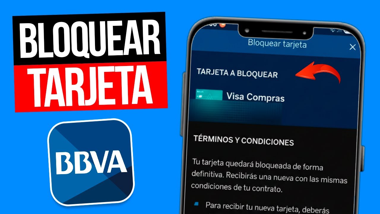 Cómo BLOQUEAR una TARJETA en BBVA desde la APP | Paso a Paso (2026)