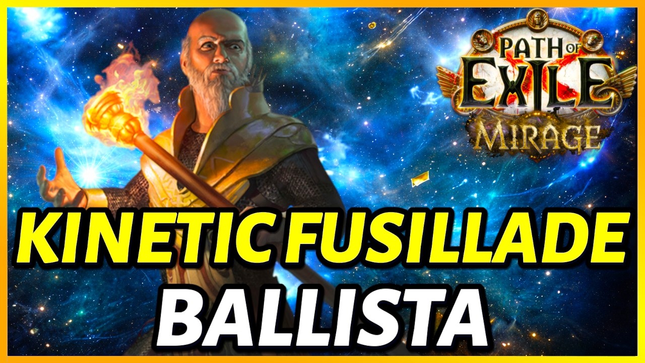 [POE 3.28] Smoothest League Starter! Kinetic Fusillade Ballista Hierophant  In Depth Build Guide