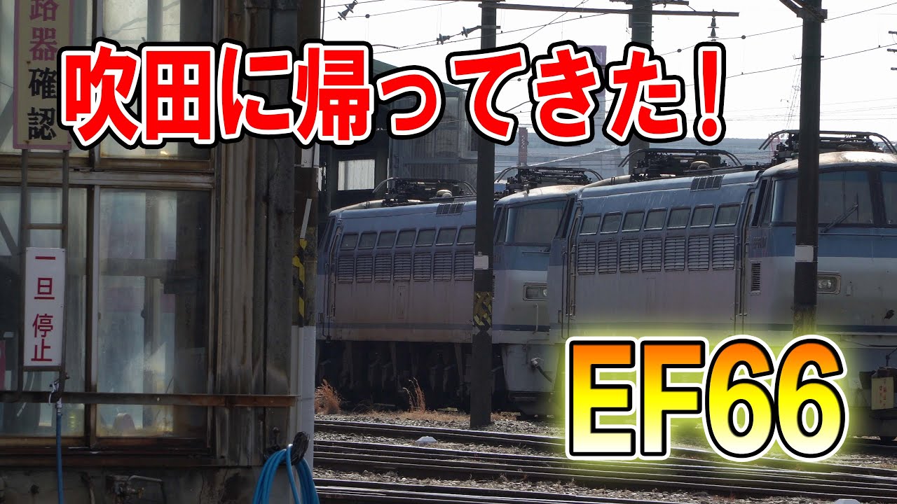 【JR貨物】帰ってきた電気機関車