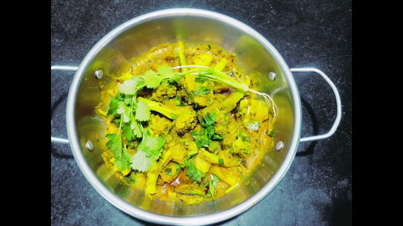 Aalu Aur Broccoli Recipe আলু আর ব্রকলি রেসেপি  Kalicharan Mahato cooking👨‍🍳🍲🤣 