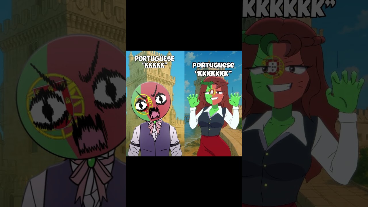 HAHAHA IN DIFFERENT LANGUAGES 😂 #countryhumans