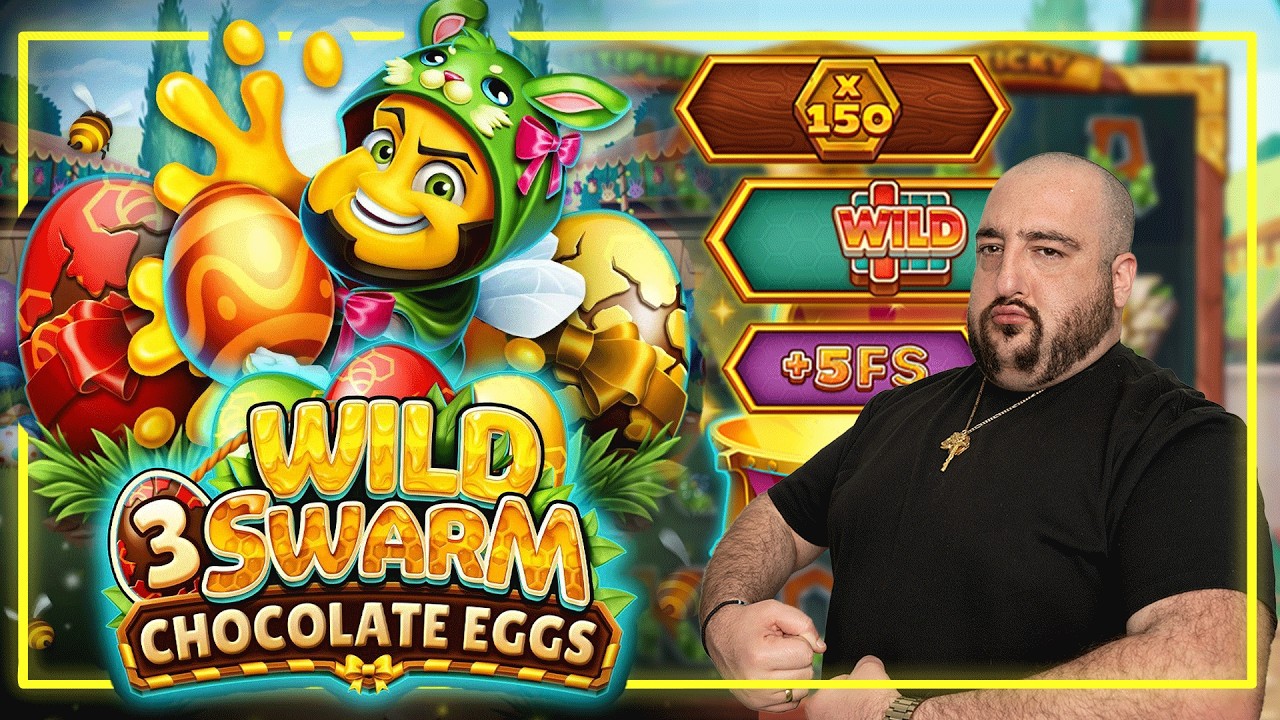 Wild Swarm 3: Chocolate Eggs (Push Gaming) Review &mdash; No Bonus Buy?!