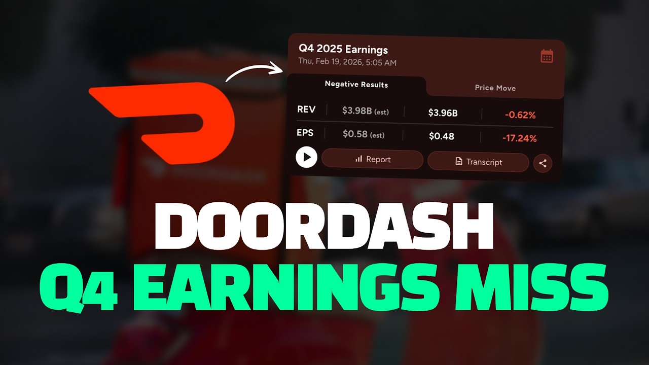 DoorDash Earnings Explained: Why $DASH Didn&rsquo;t Crash