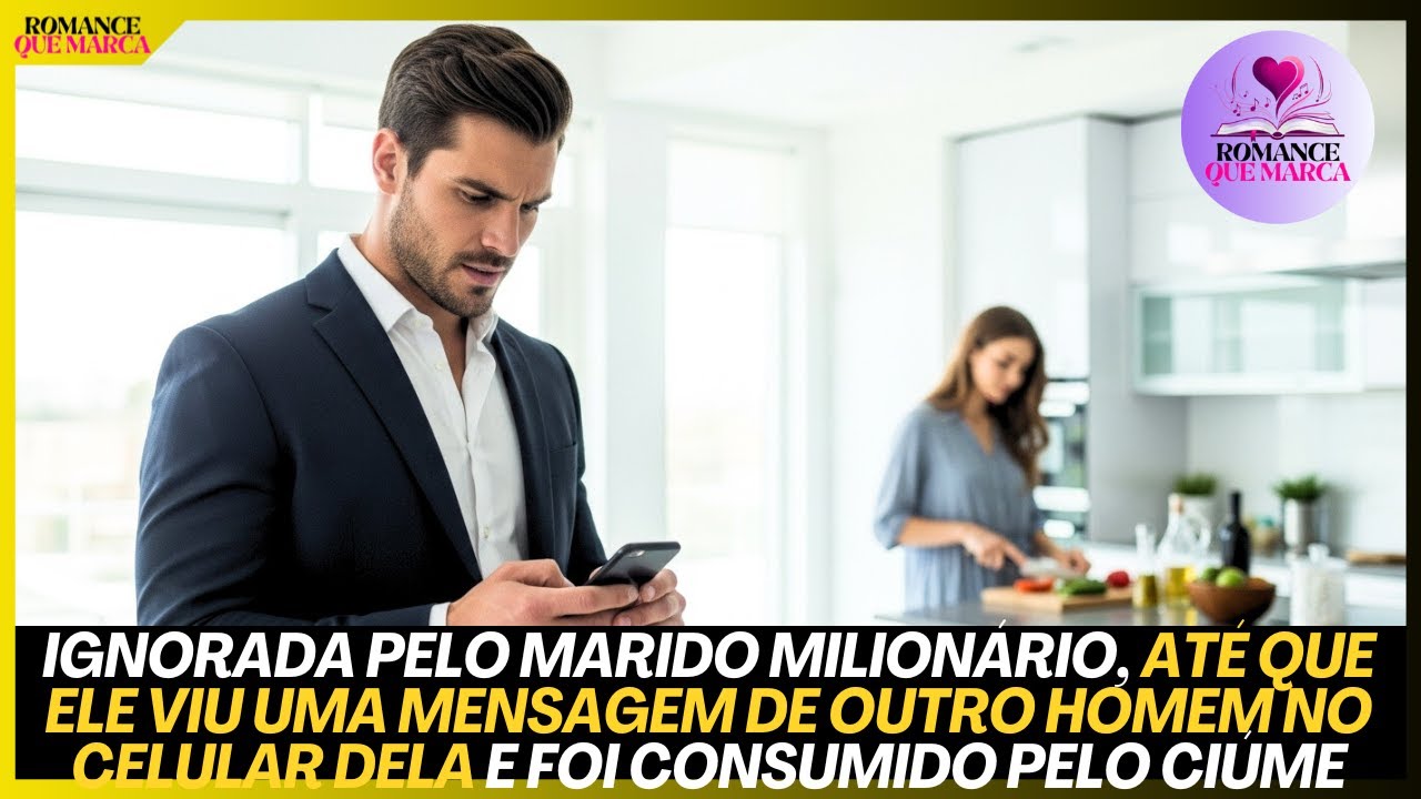 IGNORADA PELO MARIDO, ATÉ QUE ELE VIU UMA MENSAGEM DE OUTRO HOMEM NO CELULAR DELA E ARDEU DE CIÚME