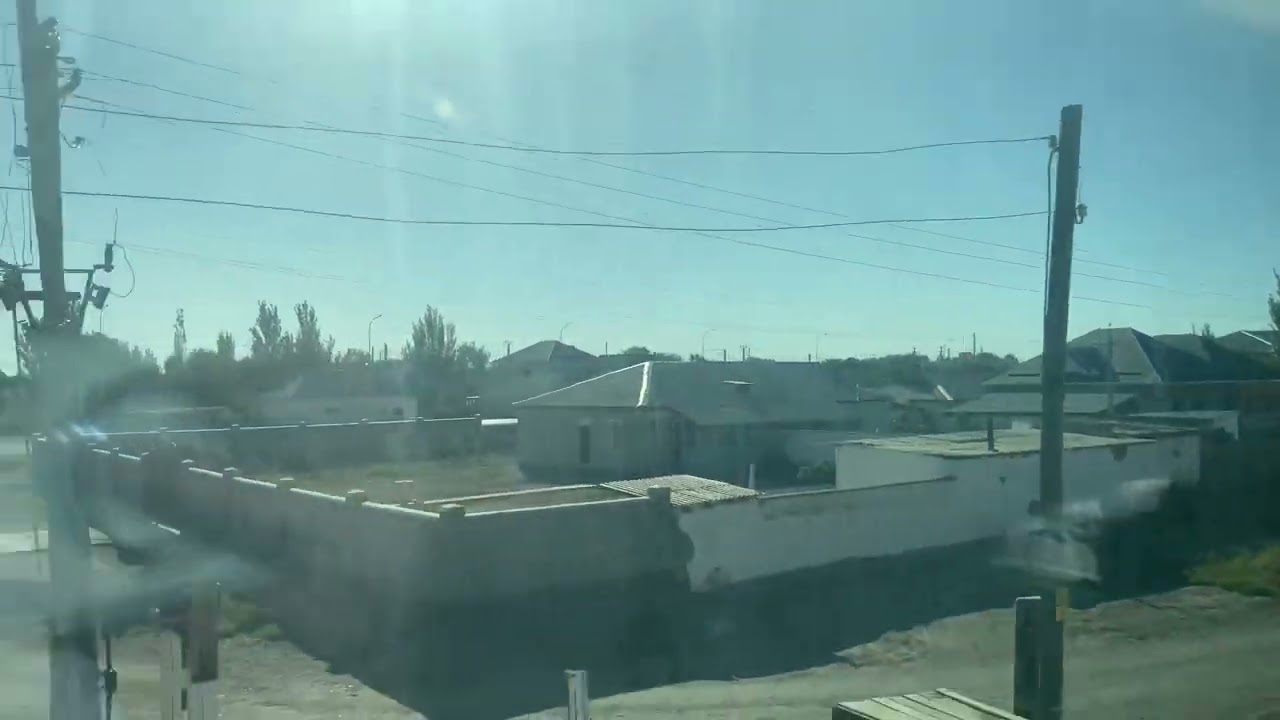 поезд №22 Кызылорда-Семей.