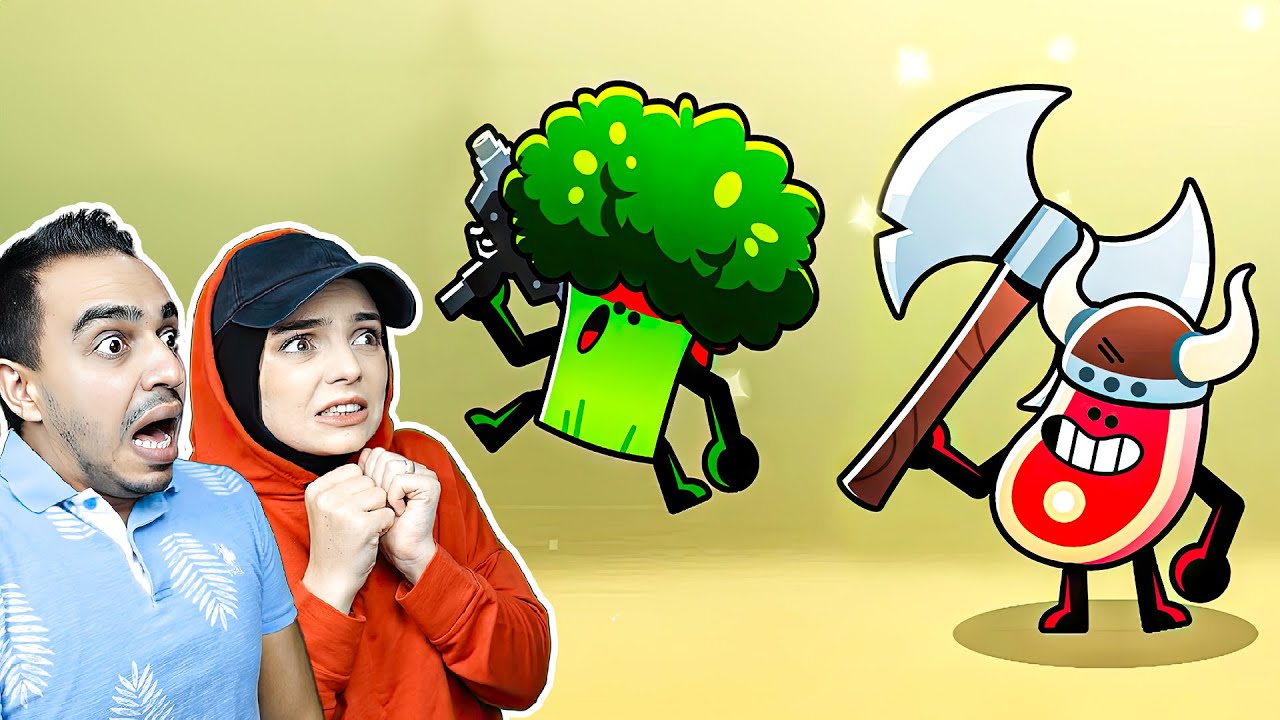 KIRMIZI ET BROKOLİNİN PEŞİNDE !! 😱 Food Gang
