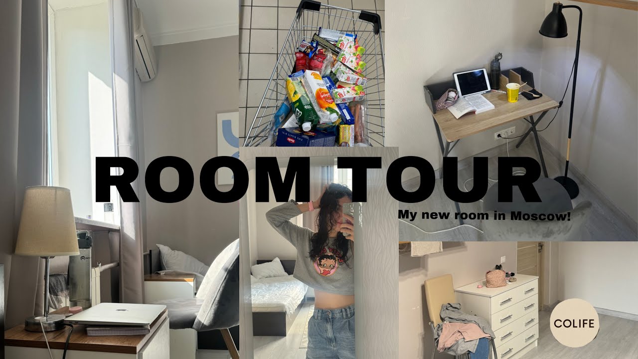 VLOG + ROOM  TOUR 🎀📄 отзыв на colife, обзор комнаты + встреча с ребятами из школы 21