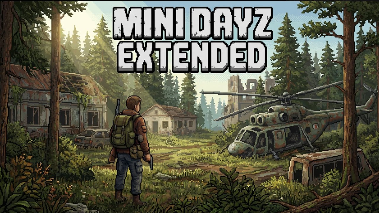 Первый ОБЗОР Гемплея Mini DayZ Extended