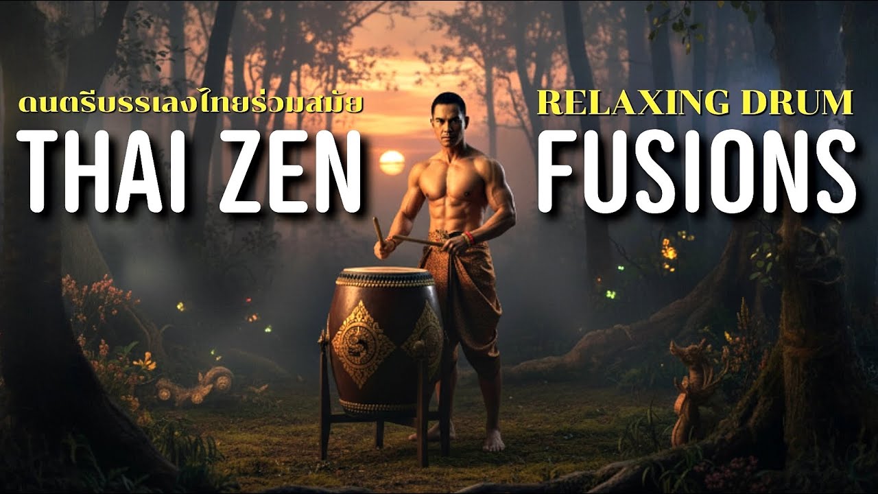 Relaxing drum fusion - #เพลงบรรเลง #ผ่อนคลาย  #instrumentalmusic