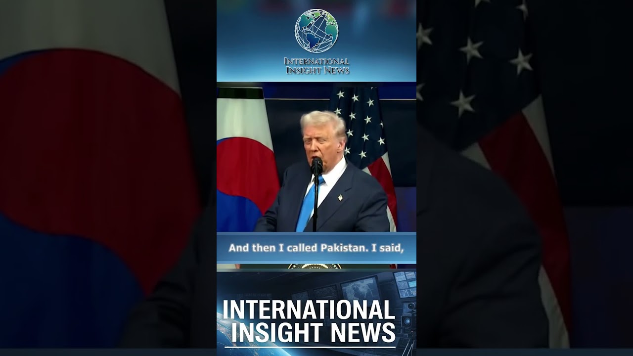 US President Donald Trump : Tariffs Prevented India-Pakistan War