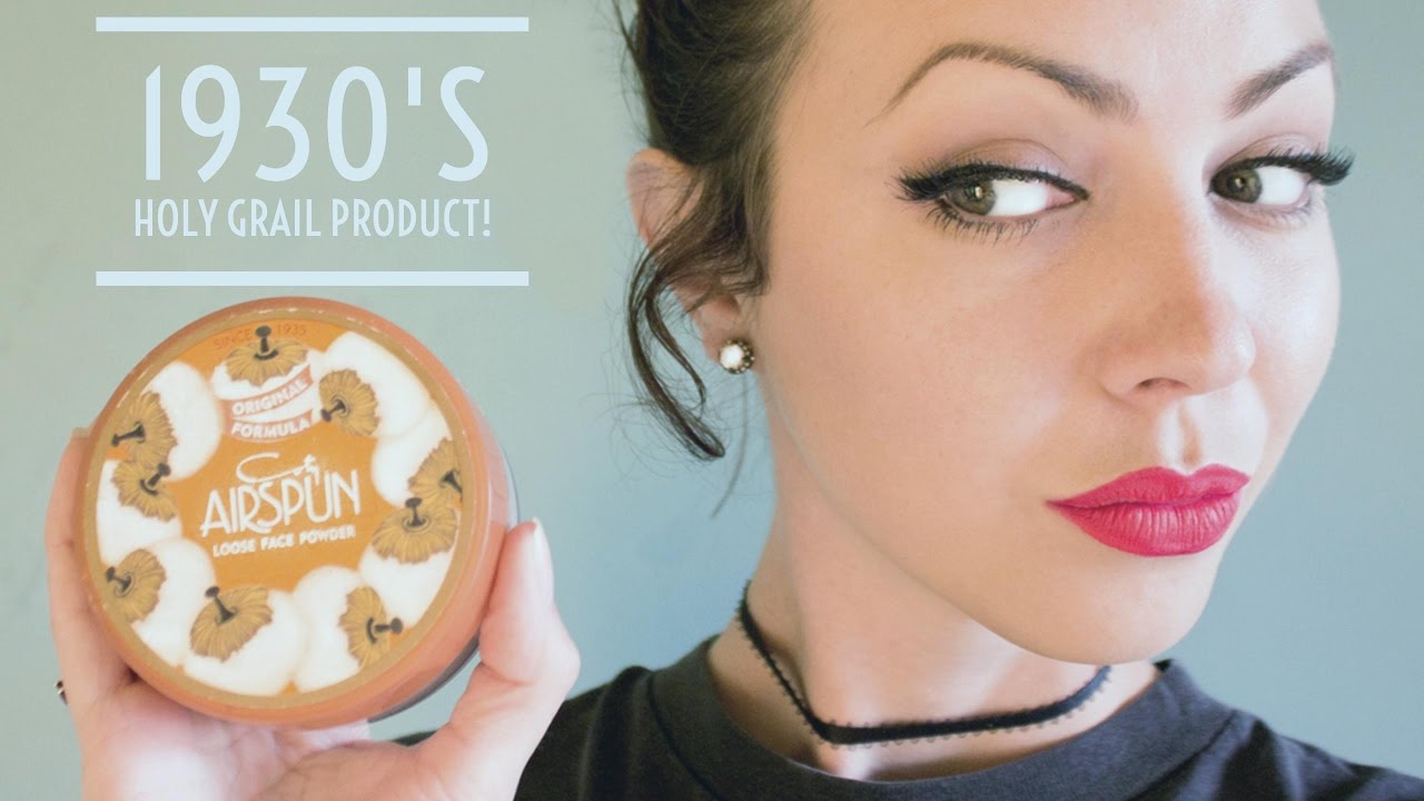 Testing Coty Airspun Powder from 1934 | VINTAGE MAKEUP REVIEW