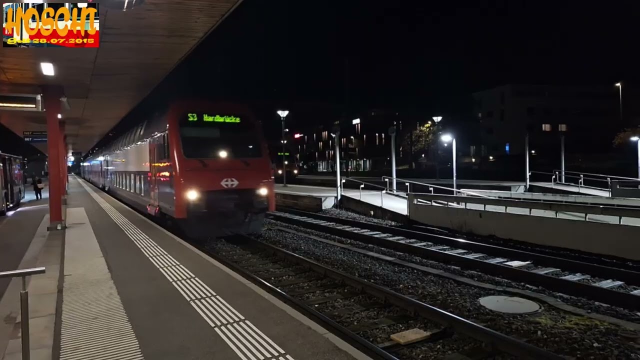 Bahnverkehr in Wetzikon ZH