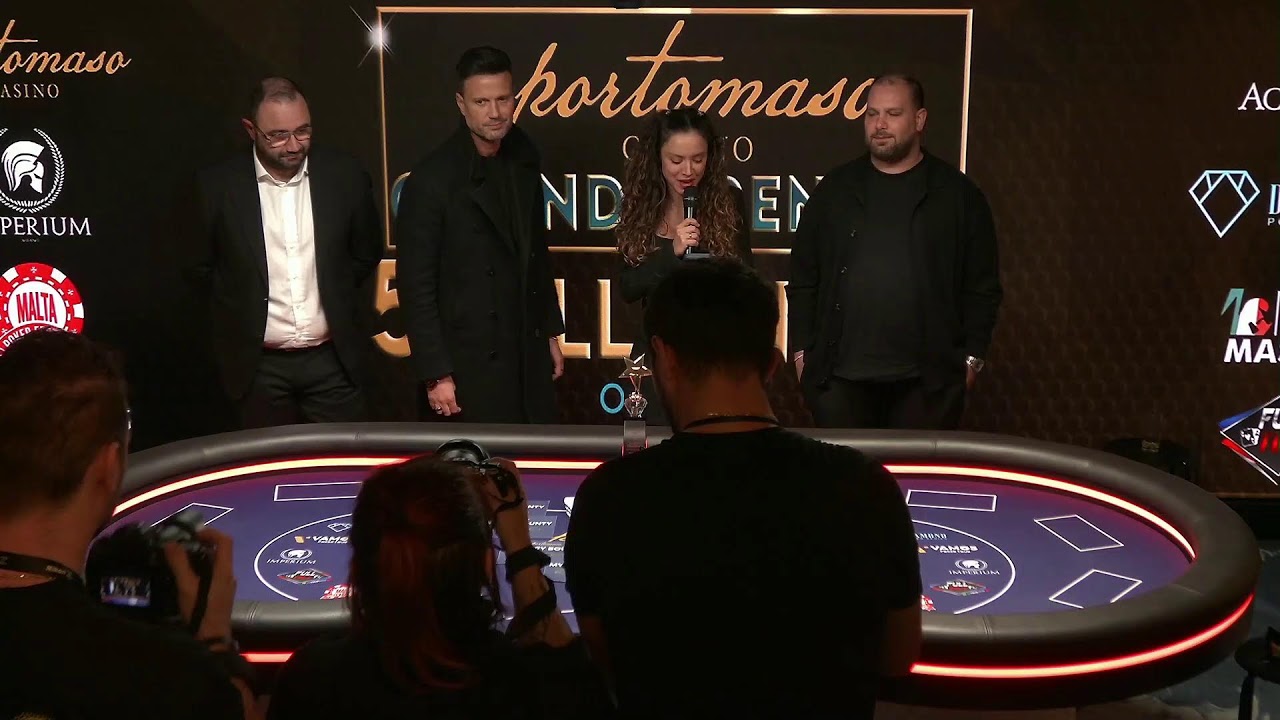 FINAL TABLE MYSTERY BOUNTY MILLION - PORTOMASO CASINO