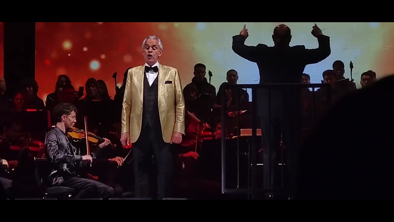 Andrea Bocelli  - O Sole Mio  -  Sao Paulo 26-05-2024