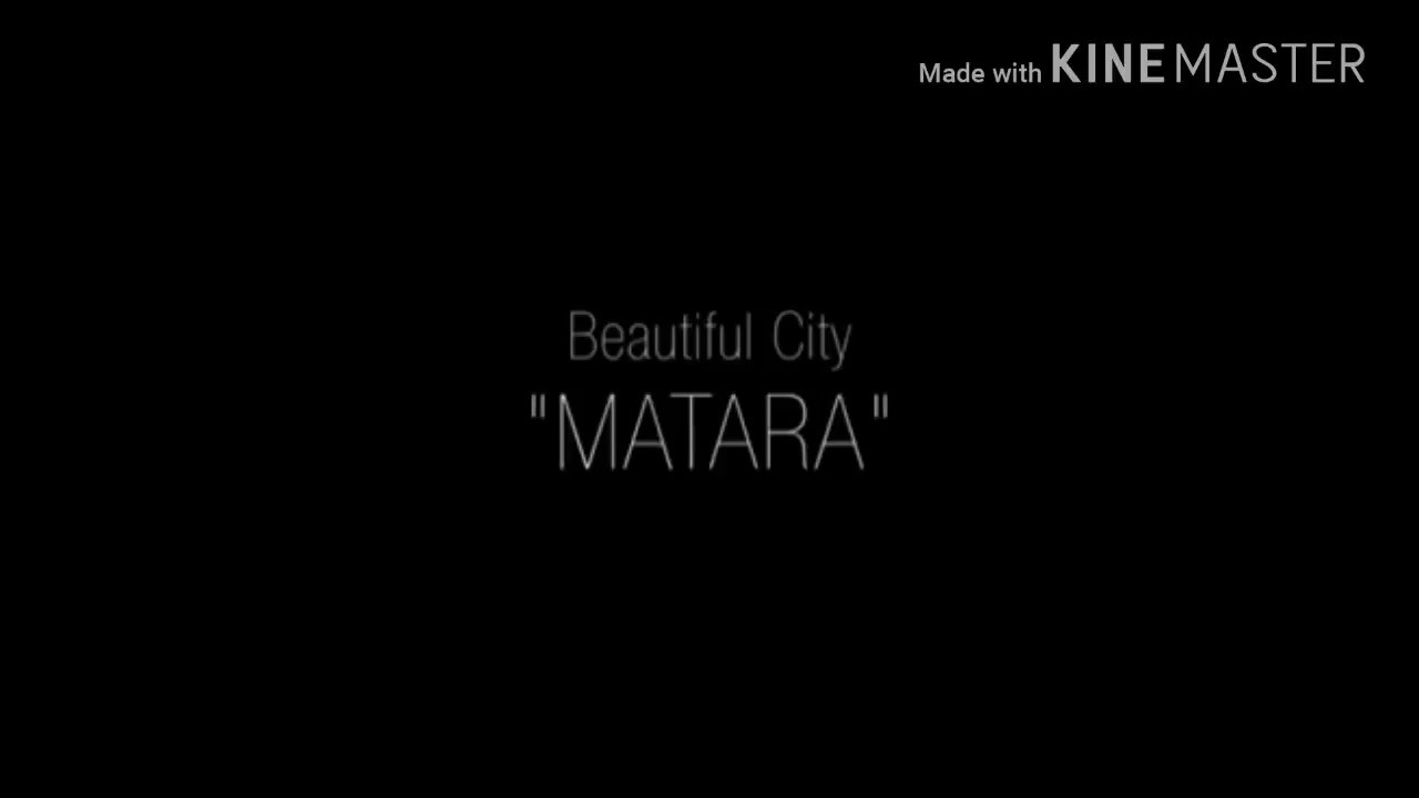 Beautiful mathara town