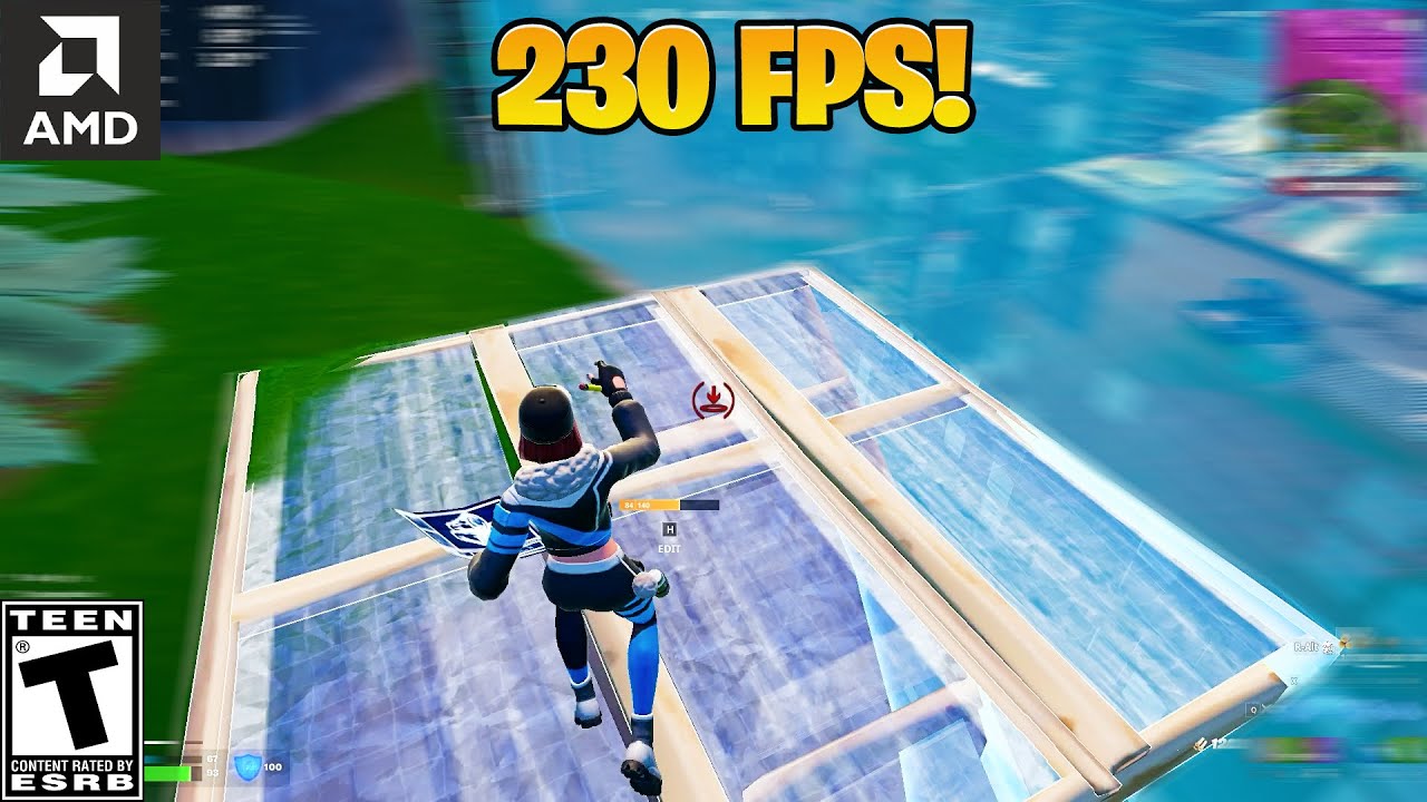 RYZEN 5 5600 | RX 6600 | Fortnite | Ranked Reload Benchmark | Performance Mode