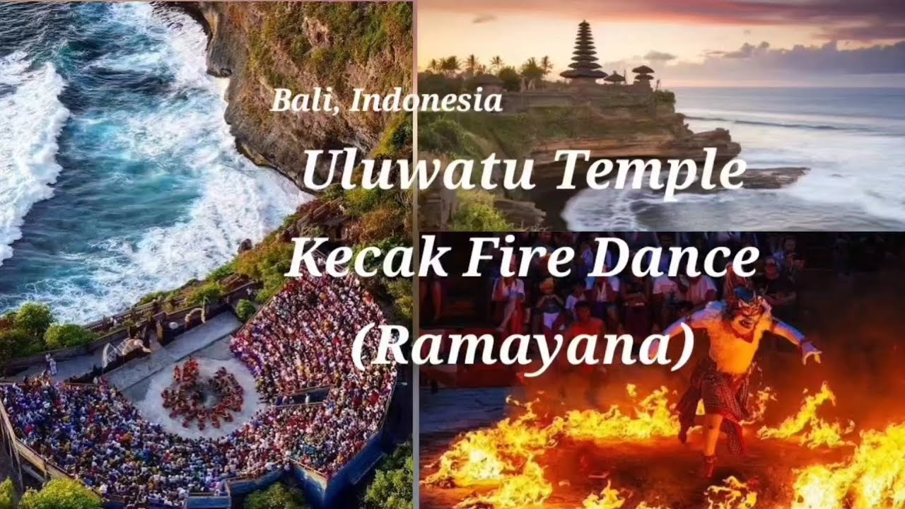 Pura Luhur Uluwatu Temple Bali | Monkeys | Ocean Clifftop View | Iconic Kecak Fire Dance Ramayana