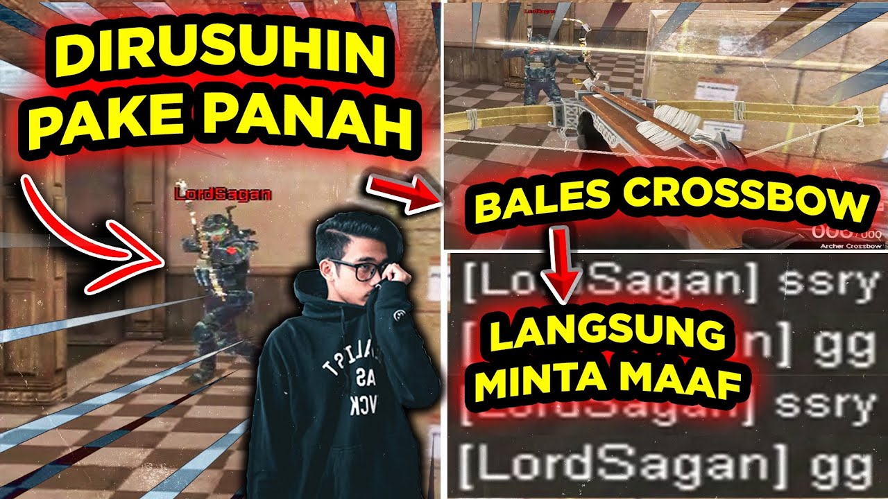 DIRUSUHIN PAKE PANAH?? KITA HANTAM SAMPE MINTA MAAF!! 😂😂// Point Blank Zepetto Indonesia