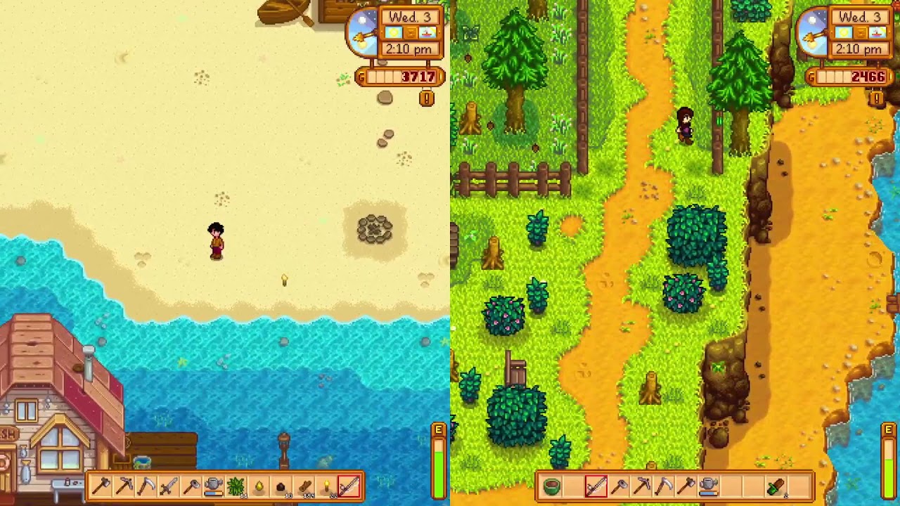 Stardew Valley - Splitscreen