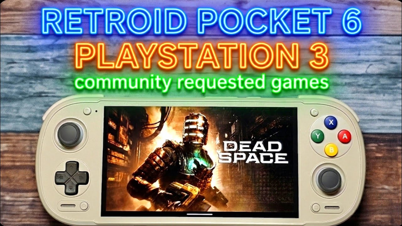 Retroid Pocket 6 - PlayStation 3 emulation requested games