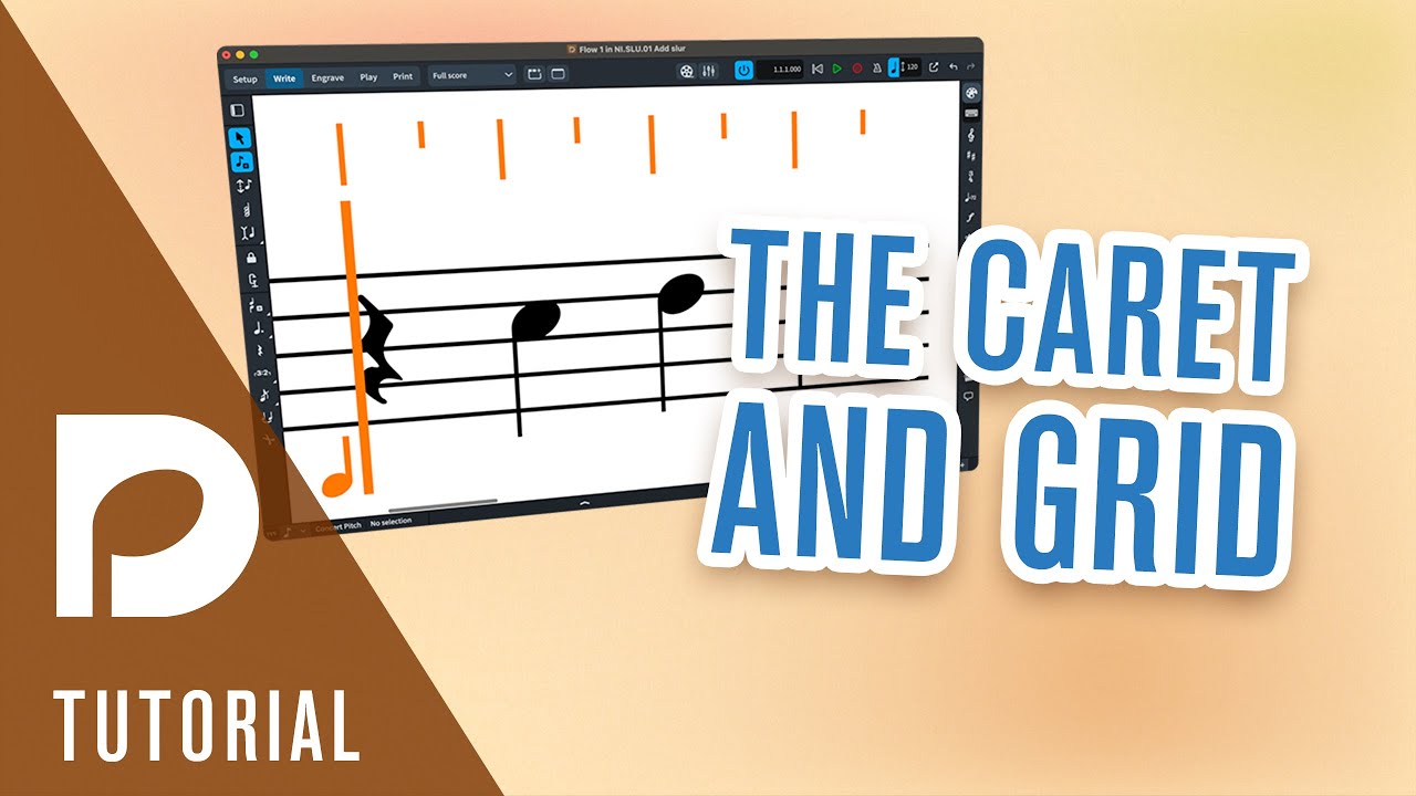 The Caret and Grid | Note Input