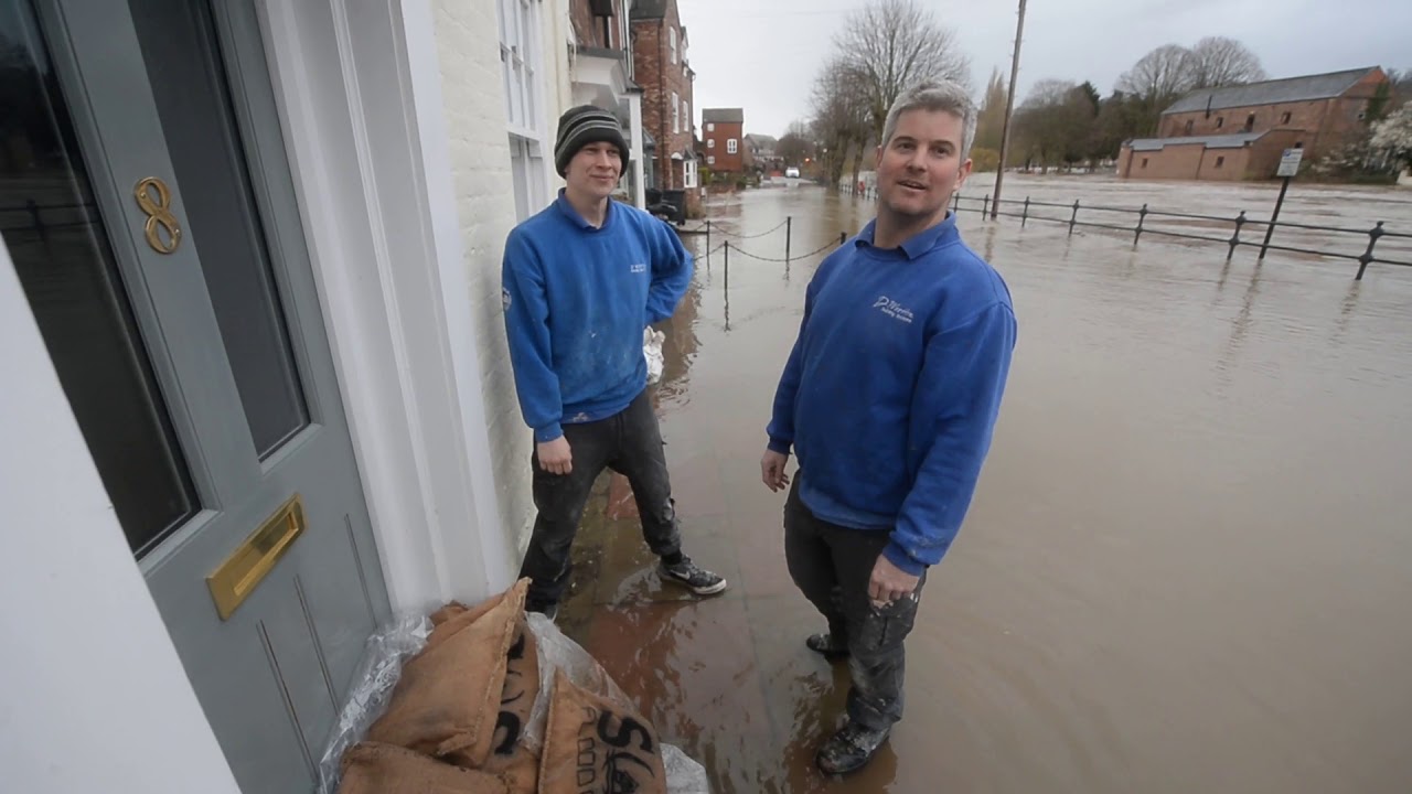 Flooding in Bridgnorth