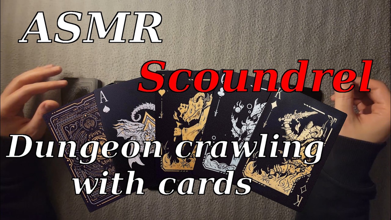 (ASMR) Scoundrel - A dungeon-crawling card game 🃏