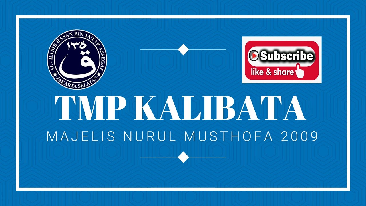 Ceramah Al Habib Abdurrahman  bil Faqih di TMP Kalibata Jakarta, Majelis Nurul Musthofa