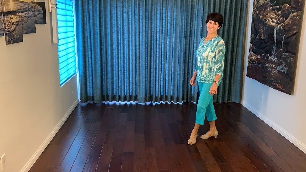 Just Dream line dance demonstration and tutorial by Stephie