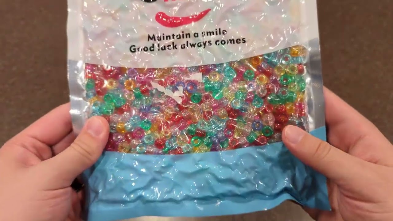Watch Before Buying - GMMA Colourful Plastic Pony Beads