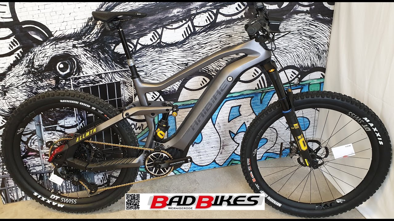 Haibike AllMtn SE Yamaha PW-X2 InTube 600 Öhlins TTX Sram XX1 Eagle AXS Sram Reverb Elektro Bike NEU