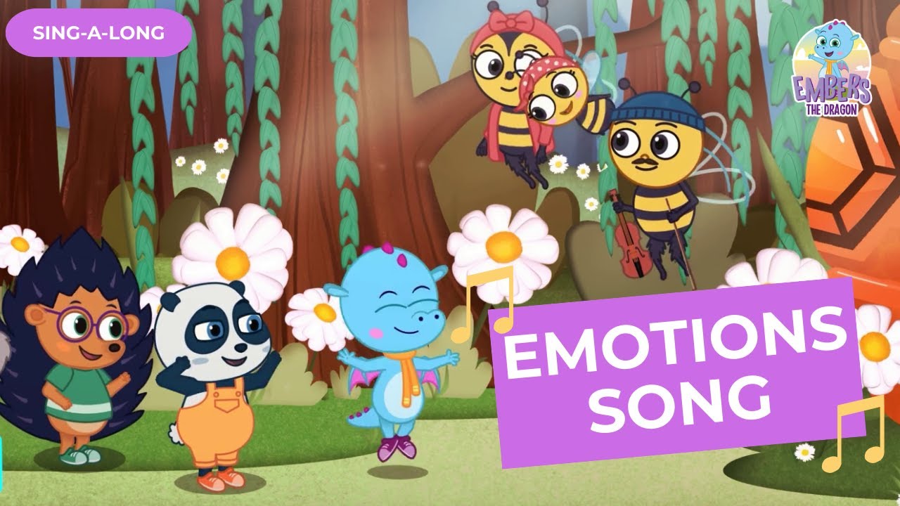The Tukee Tree Song (Singalong) | Learn Feelings & Emotions!  | Embers the Dragon