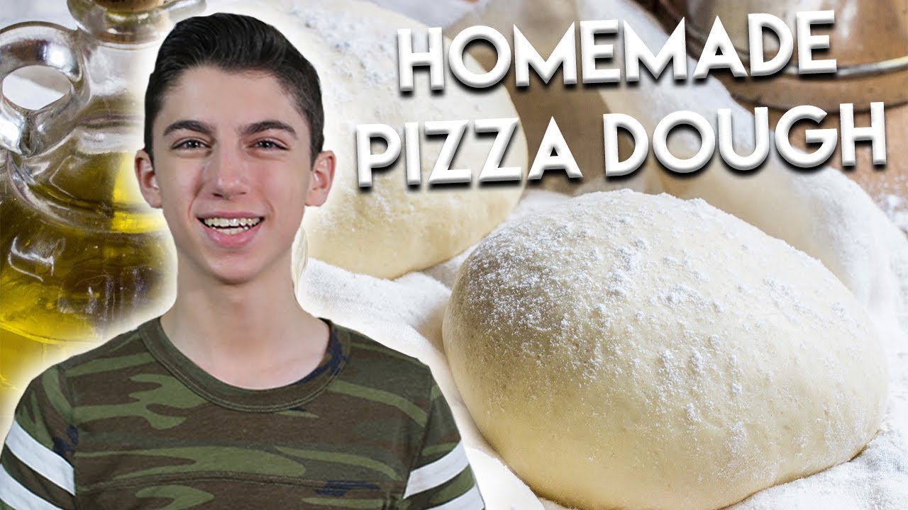 THE EASIEST PIZZA DOUGH RECIPE EVER | Eitan Bernath