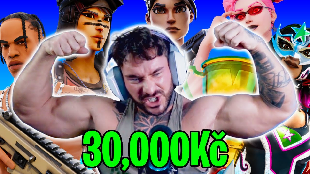 Udělal Jsem FORTNITE Turnaj o 30 000Kč…