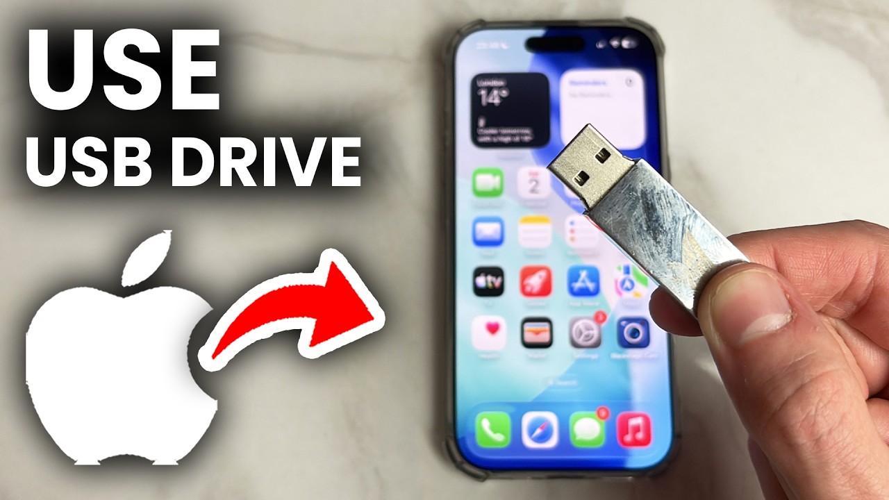 How To Use USB Flash Drive On iPhone - Step By Step
