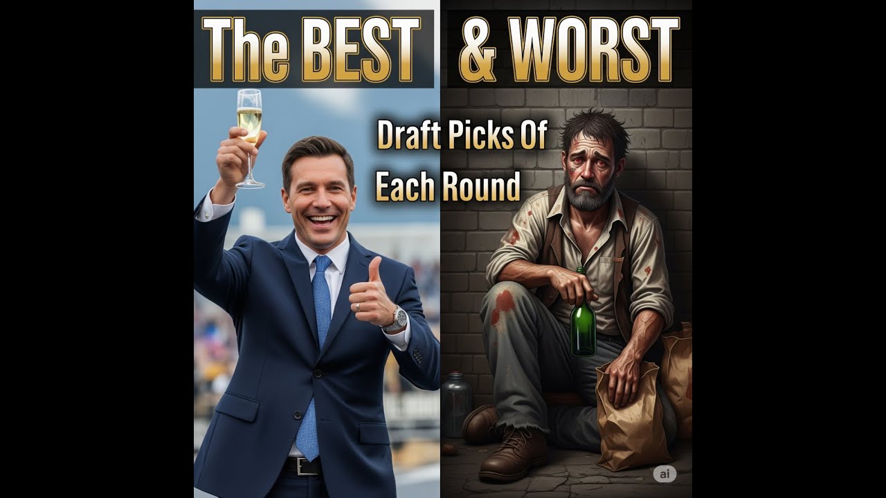 The BEST & WORST picks from each round of Best Ball Fantasy Football 2025