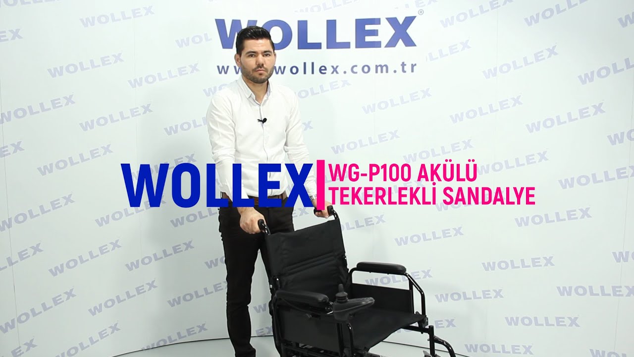 WOLLEX WG-P100 Akülü Tekerlekli Sandalye Kullanımı