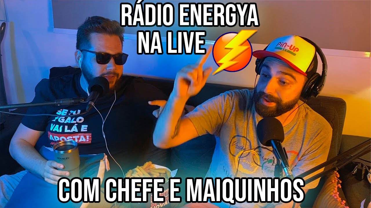 Rádio Energya na Live com Chefe e Maiquinhos | Podcast Caixa Preta