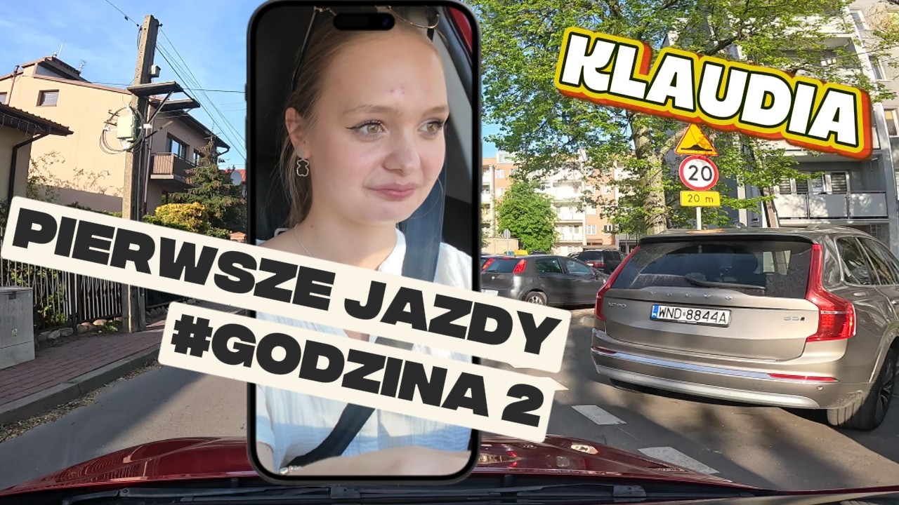 Pierwsza jazda samochodem w ruchu ulicznym. Lekcja 2