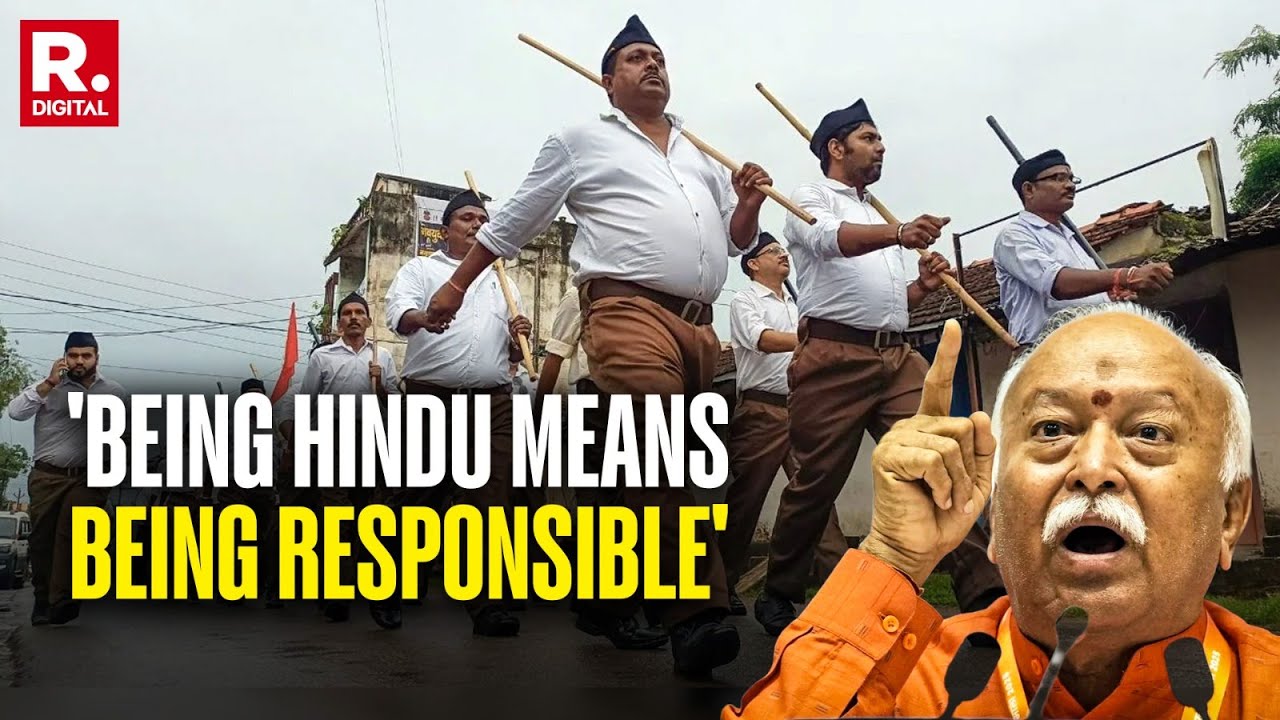 'There's No Ahindu In India', RSS Chief Mohan Bhagwat Defends Core Culture Of Hindu Society