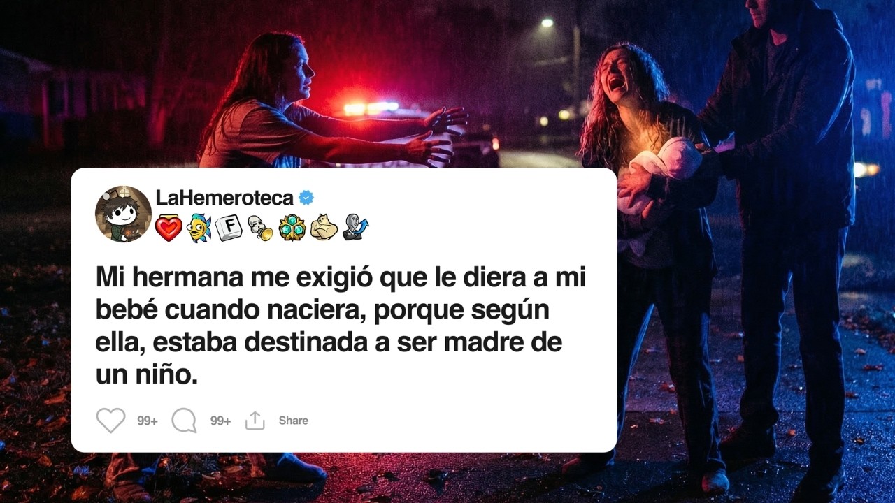 Mi hermana quiso robarse a mi recién nacido porque decía que estaba destinado a ser suyo