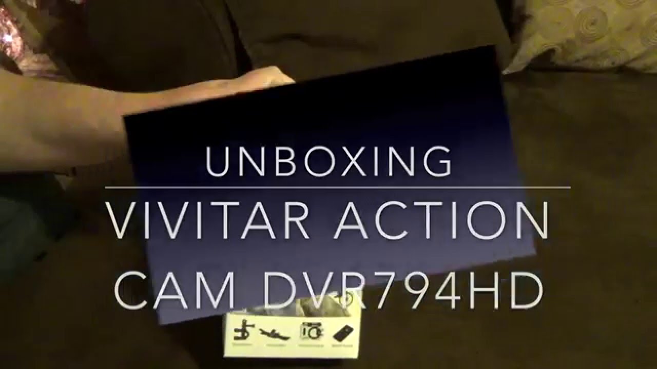 Vivitar Action Cam DVR794HD Unboxing