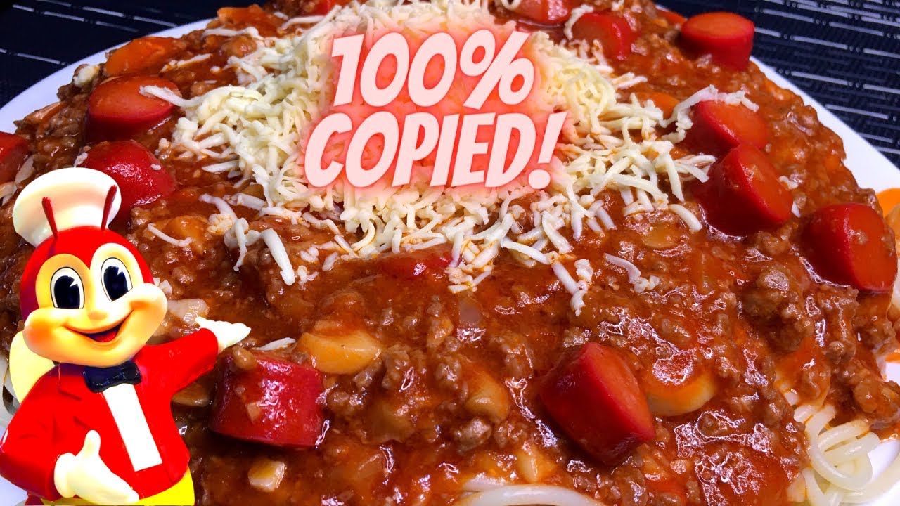 Jollibee Style Spaghetti | How to Cook Sauce?