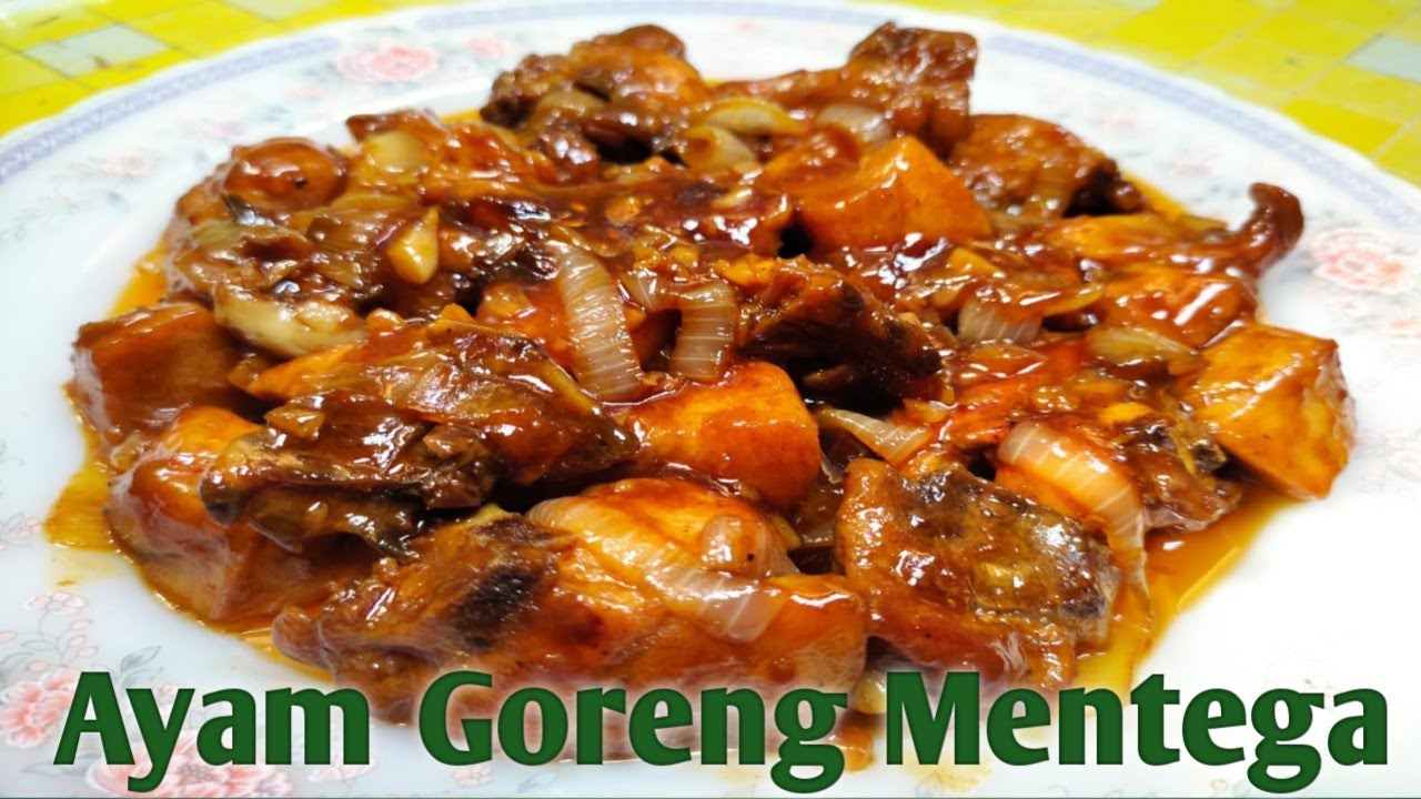 RESEP AYAM GORENG MENTEGA ll Ayam Mentega Simple