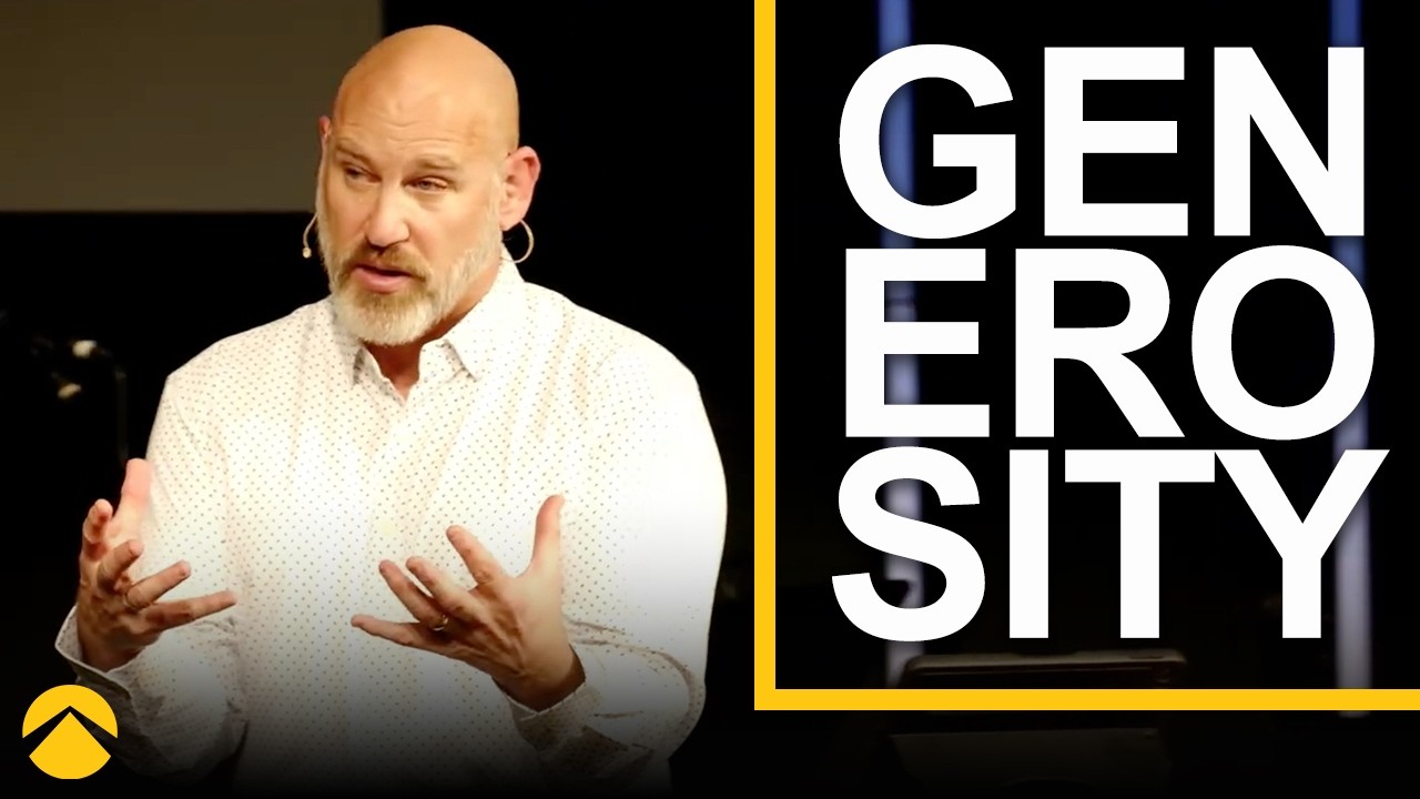 Serving and Generosity | Chad Allen