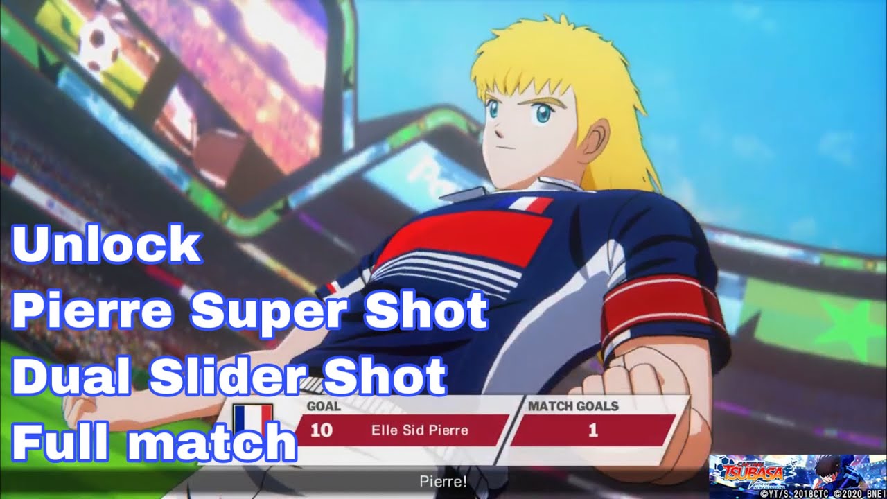 Japan vs France  Unlock Pierre Super shot Dual Slider shot   CAPTAIN TSUBASA: RISE OF NEW CHAMPIONS