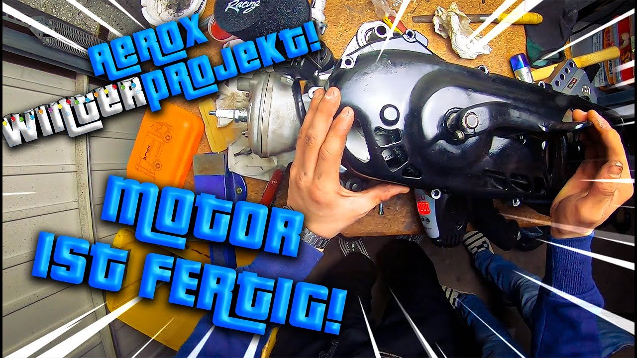 Der Motor ist fertig! Yamaha Aerox Tuningprojekt | (20/36) @Luis Brygala